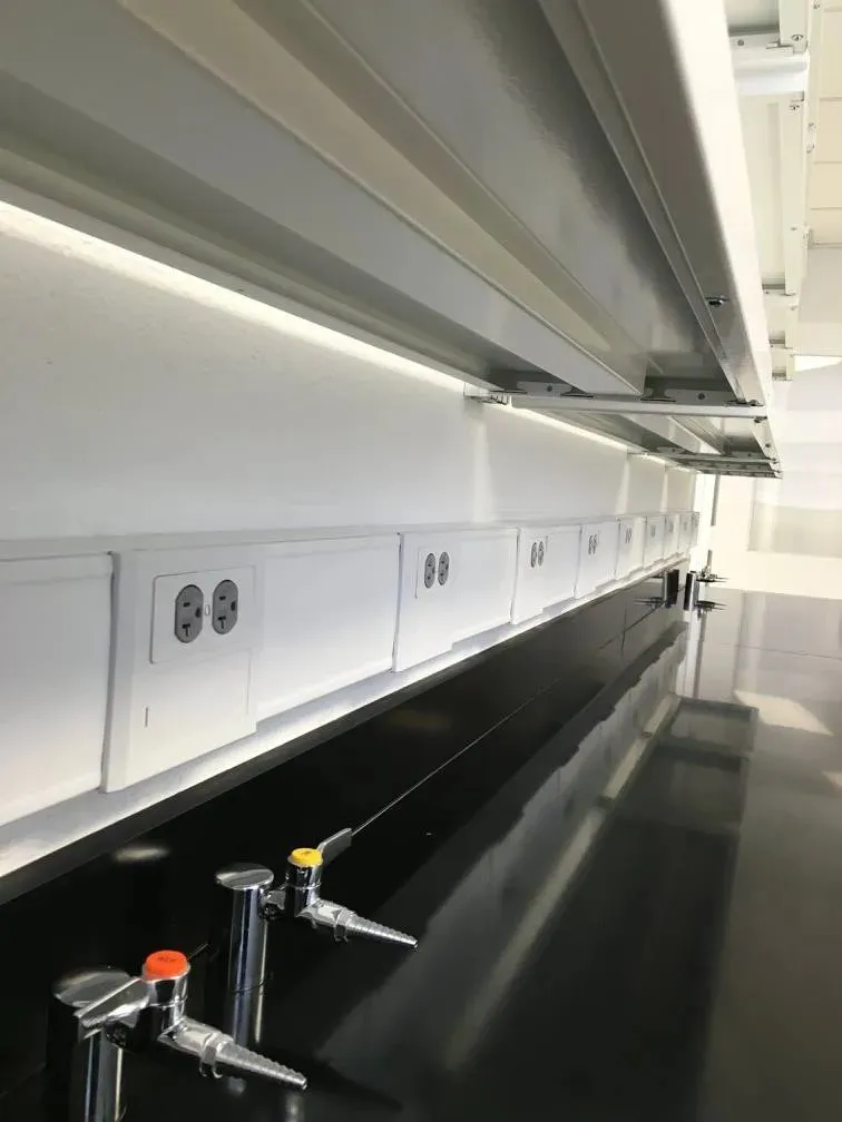 University of Louisville Research Labs — New LED lighting with ABS lighting control system. Completed in less than two months.